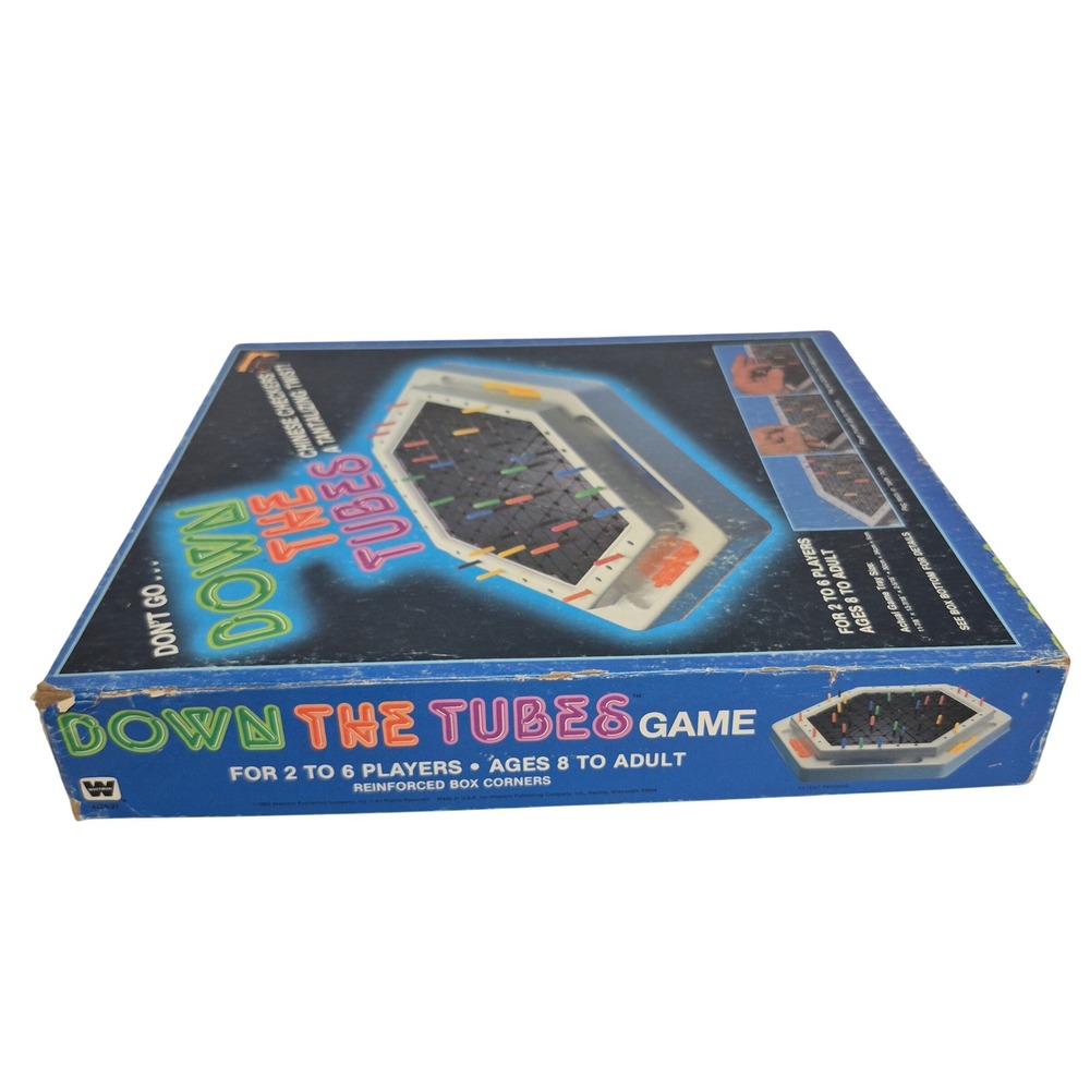 Vintage Down The Tubes Game 1980s Whitman Board Game Incomplete Replacement Part - Picture 7 of 9